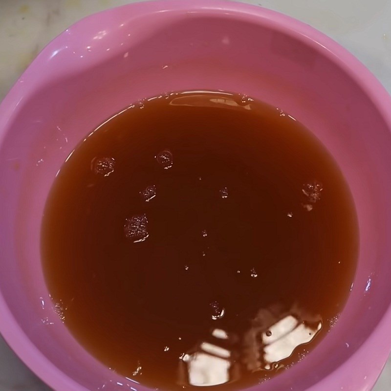 Bước 4 Làm nước mắm ngâm Chân gà rút xương ngâm sả tắc