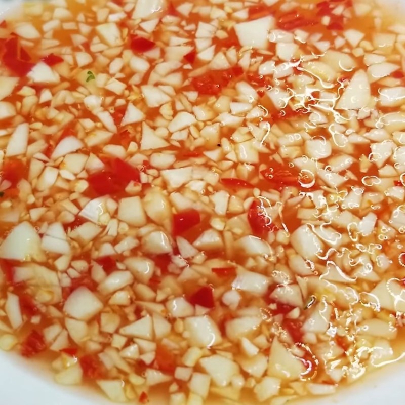 Bước 2 Làm nước mắm trộn Nộm đu đủ cà rốt