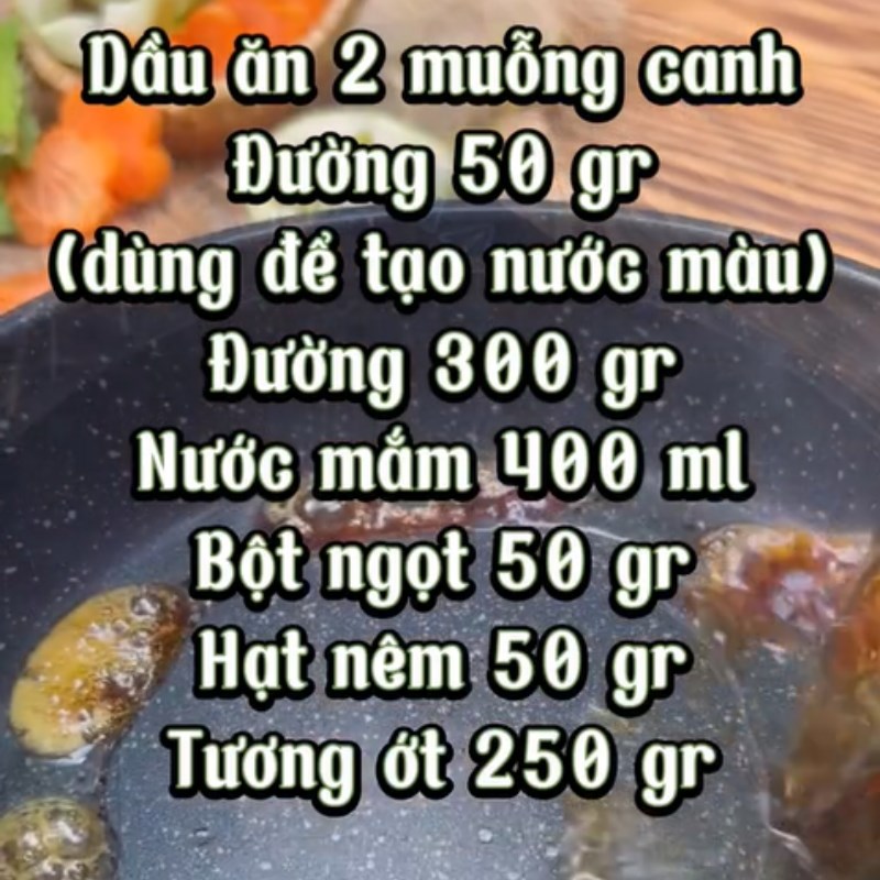 Bước 2 Làm nước sốt kho ca Cá bống kho tiêu (Công thức được chia sẻ từ Tiktok Cách Nấu Ngon cùng Cách Nấu Ngon)