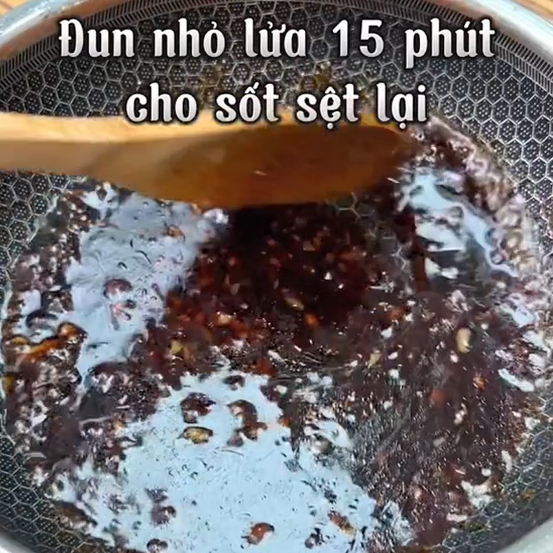 Bước 2 Làm nước sốt phở trộn Phở trộn gà