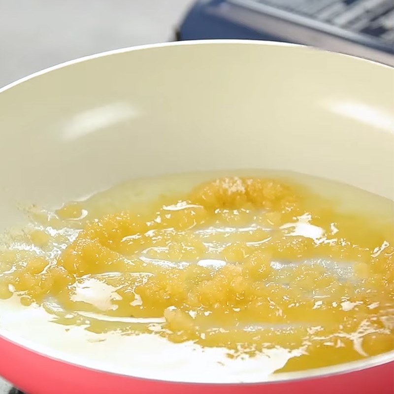 Bước 3 Làm nước sốt trộn mì Mì trộn thịt bò cay