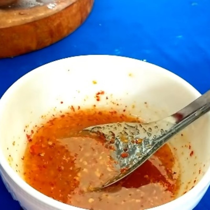 Bước 2 Làm nước trộn gỏi Gỏi chuối cây