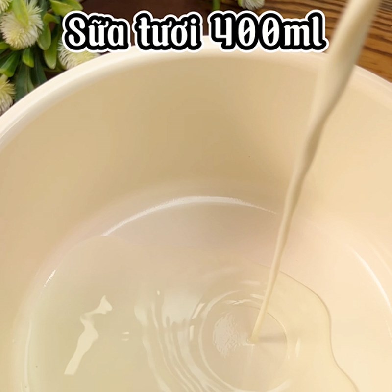 Bước 2 Làm Panacotta Panacotta chanh dây (Công thức được chia sẻ từ TikTok Cách Nấu Ngon cùng Cách Nấu Ngon)