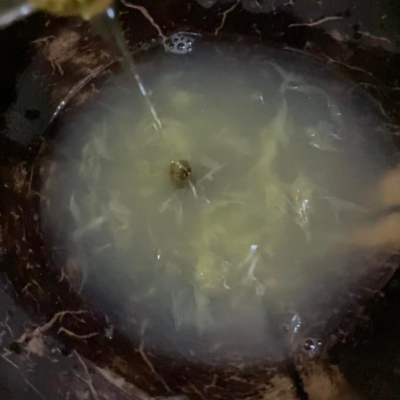 Bước 2 Làm phần pudding cam Panna cotta cam tươi