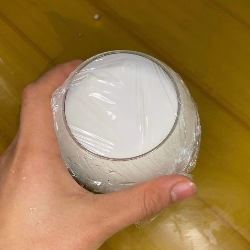 Bước 1 Làm pudding sữa Panna cotta chanh dây (chanh leo)