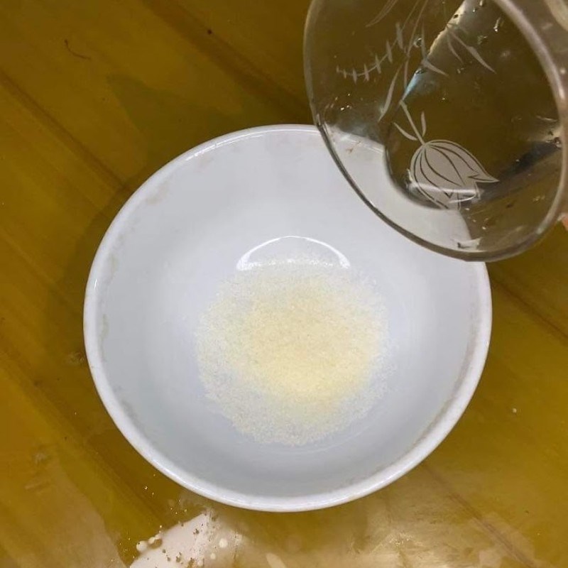Bước 1 Làm pudding sữa Panna cotta chanh dây (chanh leo)