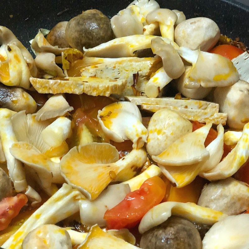 Bước 2 Làm riêu Bún riêu chay (công thức chia sẻ từ người dùng)