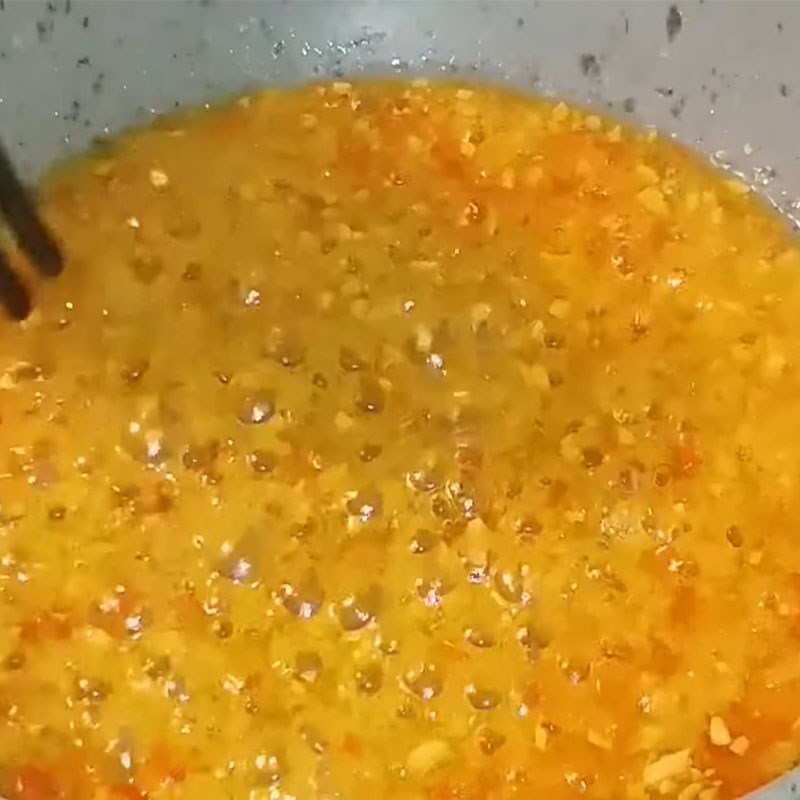 Bước 3 Làm sốt Sườn non chay rim chanh