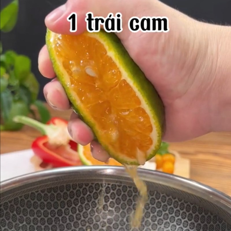 Bước 3 Làm sốt Cá diêu hồng sốt cam (Công thức được chia sẻ từ Tiktok vào bếp cùng Cách Nấu Ngon)