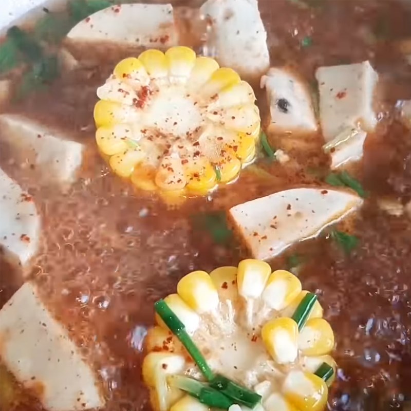 Bước 3 Làm sốt Bánh gạo Tokbokki chay