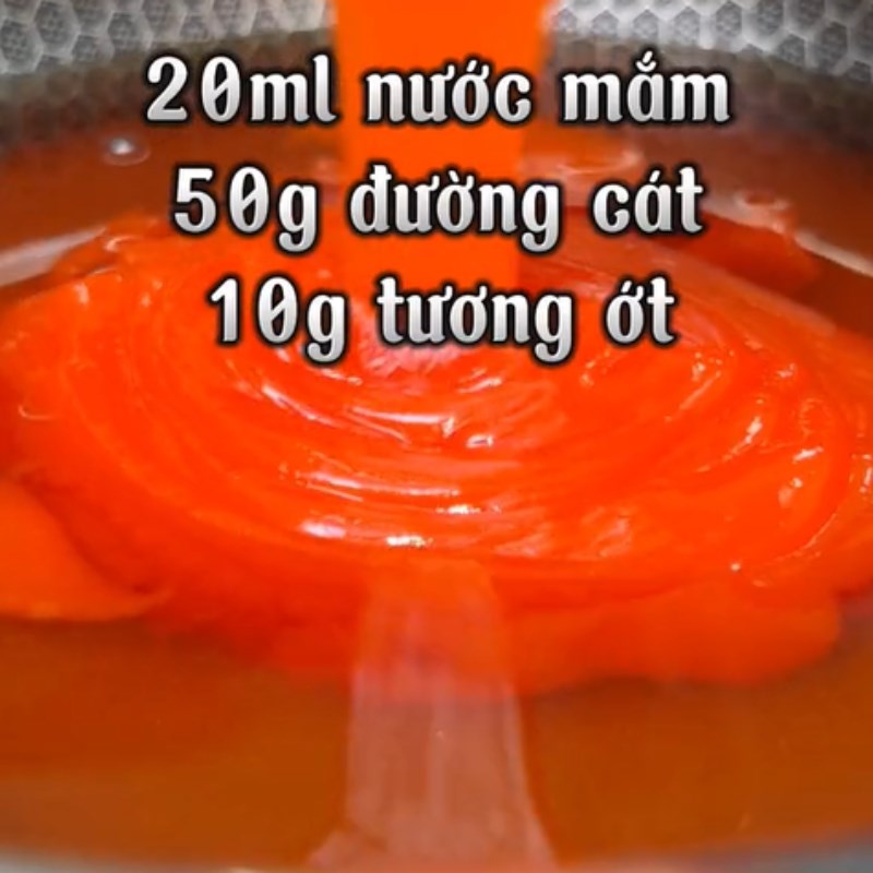 Bước 4 Làm sốt Ếch chiên nước mắm (Công thức được chia sẻ từ Tiktok Cách Nấu Ngon cùng Cách Nấu Ngon)