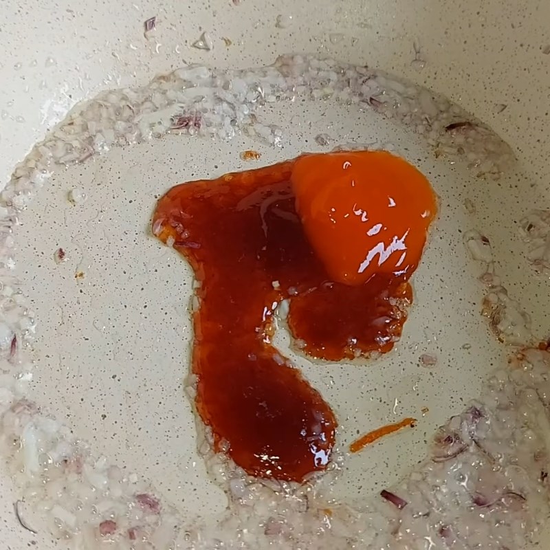 Bước 2 Làm sốt khìa Sườn non chay khìa ngũ vị