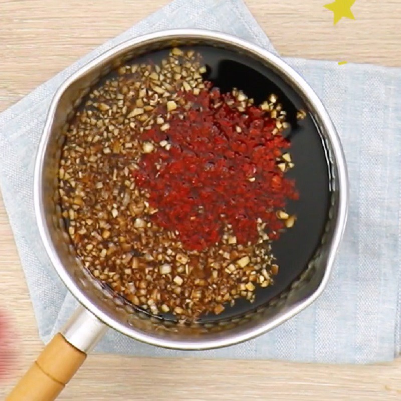 Bước 4 Làm sốt nước tương ngâm Bắp bò ngâm nước tương