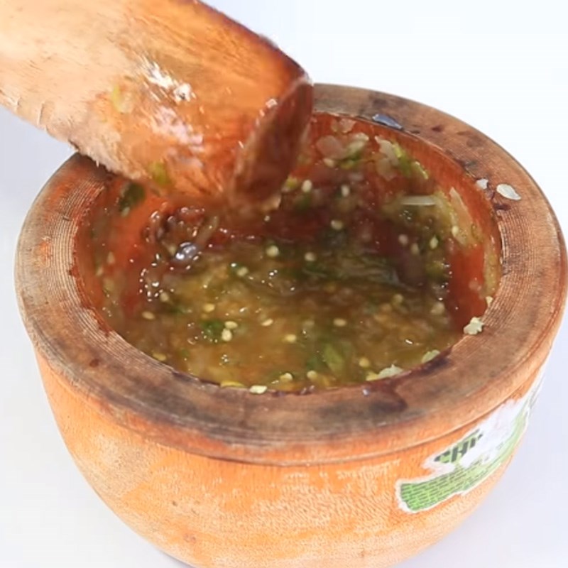 Bước 6 Làm sốt thái Da heo chiên giòn sốt thái