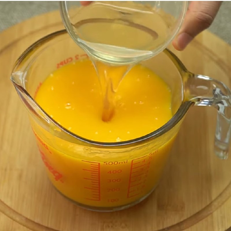 Bước 4 Làm thạch xoài Panna cotta thạch xoài