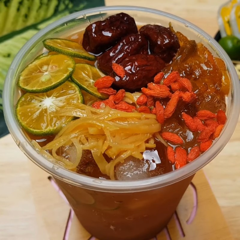 Bước 6 Làm trà tắc thảo mộc Trà tắc thảo mộc