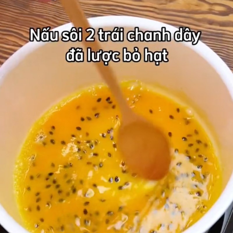 Bước 4 Làm trân châu chanh dây Trà mận hà nội (Công thức từ tiktok Cách Nấu Ngon cùng Cách Nấu Ngon)