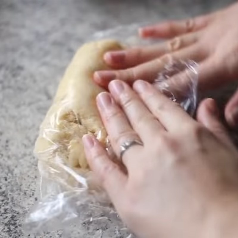 Bước 3 Làm vỏ bánh (2 cách) Bánh dứa Đài Loan nhân sầu riêng