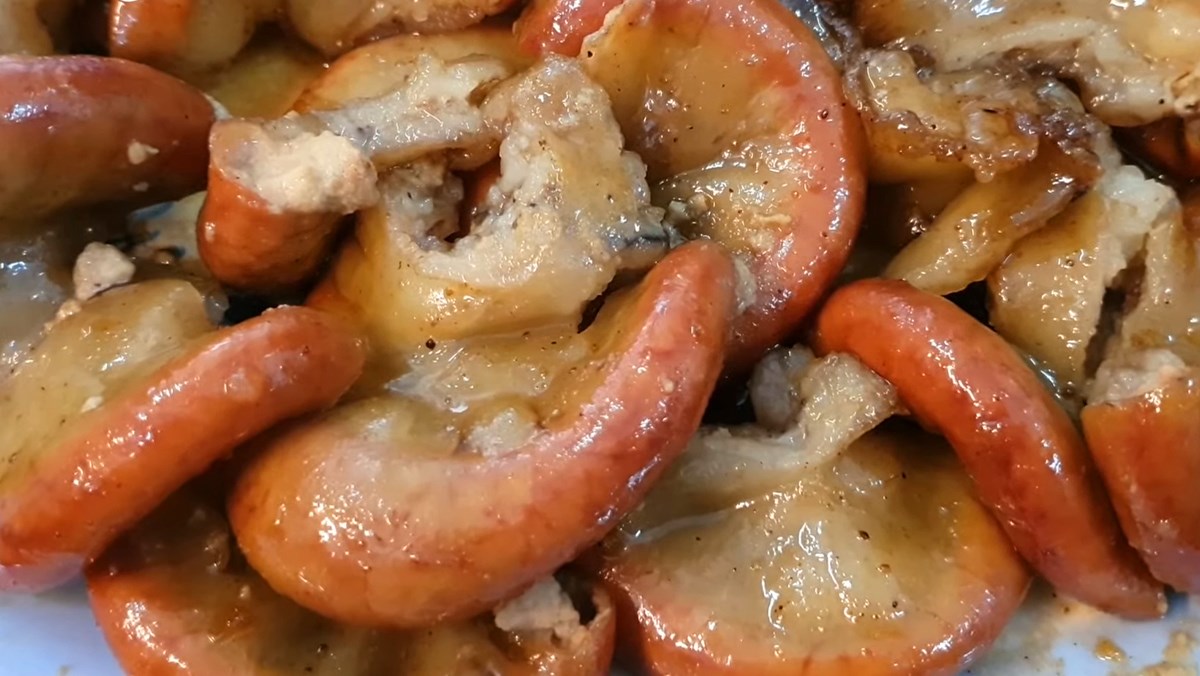 Lòng bò non ( phèo bò) khìa nước dừa