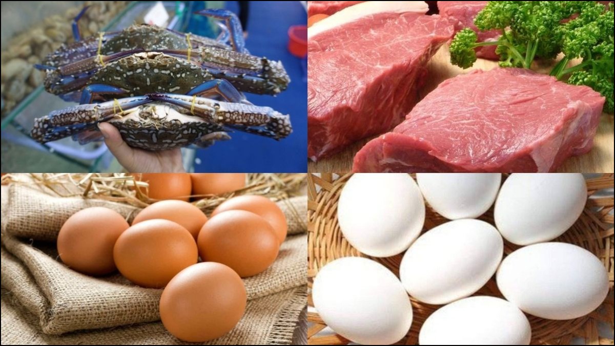 Nguyên liệu món ăn bún riêu ghẹ