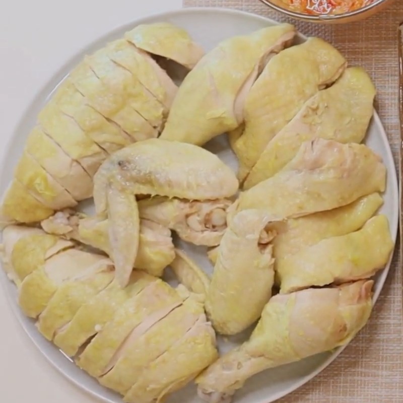 Bước 4 Luộc gà Cơm gà Phan Rang