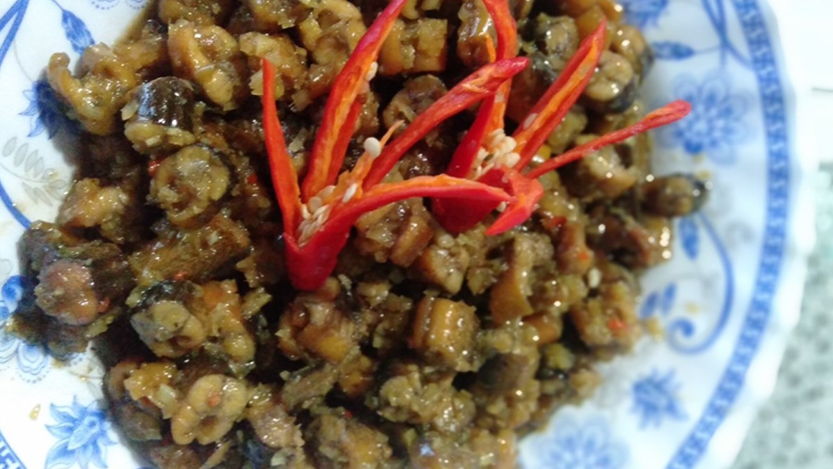 Lươn xào sả ớt