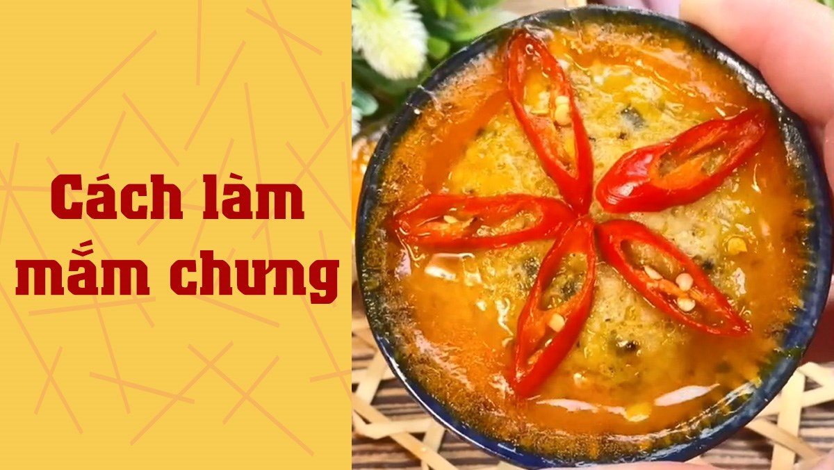 Mắm chưng thịt trứng (Công thức được chia sẻ từ TikTok Cách Nấu Ngon cùng Cách Nấu Ngon)