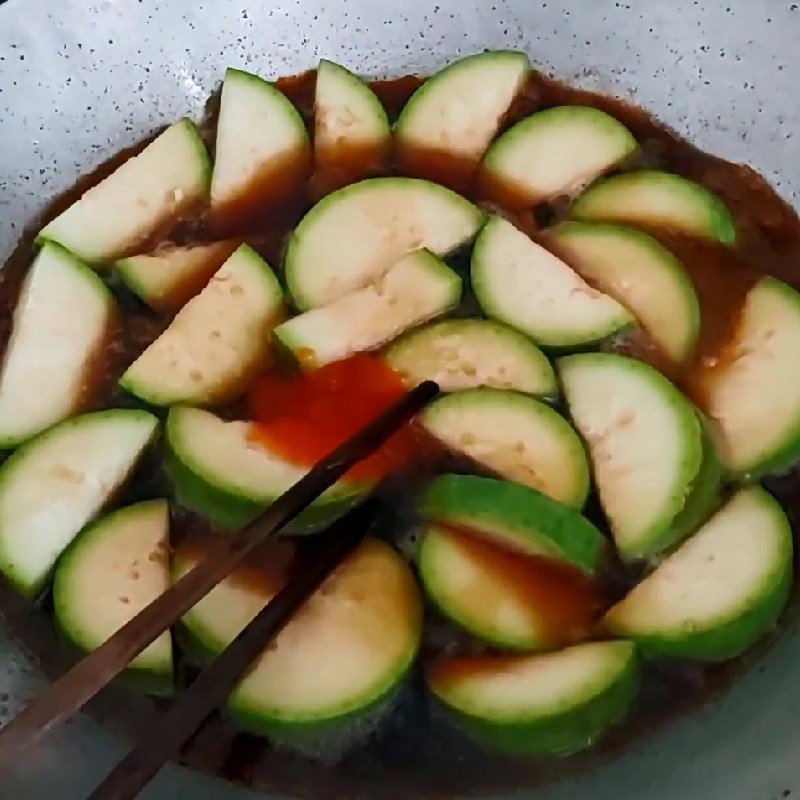 Bước 3 Hoàn thành Bầu kho đậu hũ
