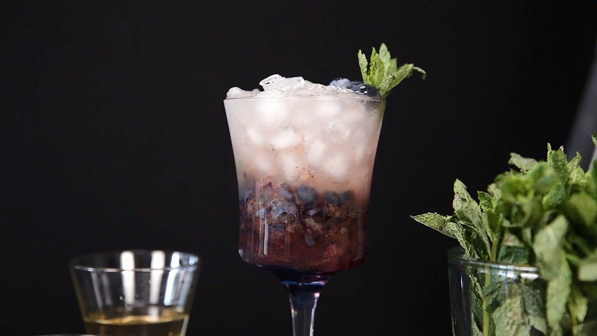 Mojito việt quất không cồn