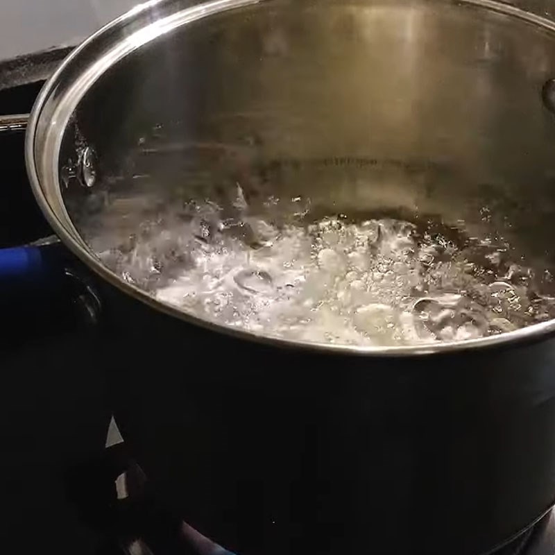 Bước 4 Nấu bánh Bánh trôi chay đậu xanh
