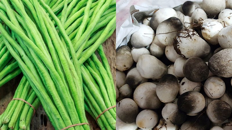 Nguyên liệu món ăn đậu đũa xào chay