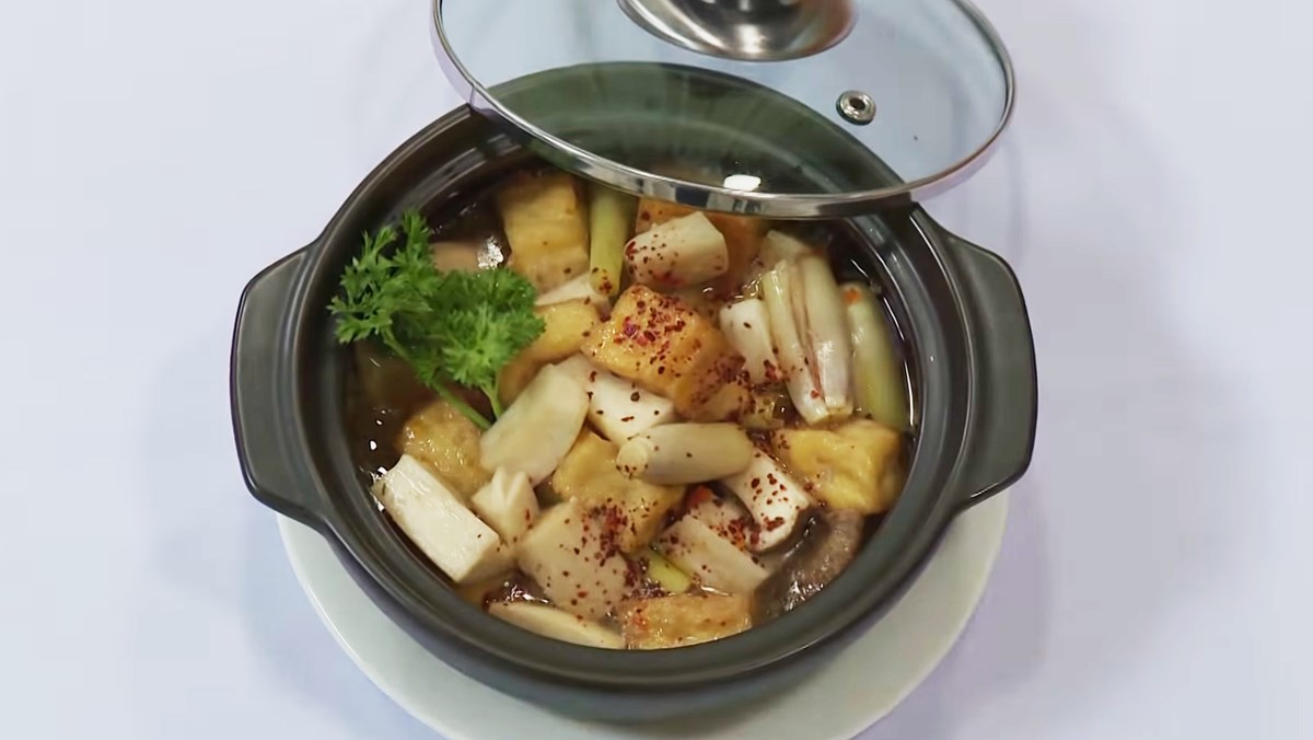 Nấm đùi gà kho me