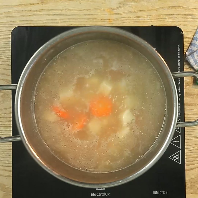 Bước 3 Nấu canh Canh hạt sen
