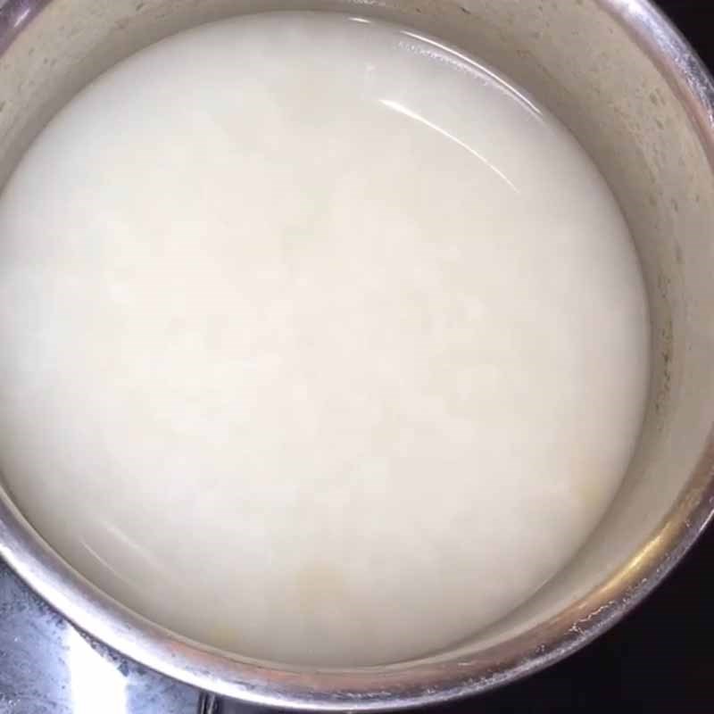 Bước 3 Nấu cháo Cháo thịt bò bí đỏ