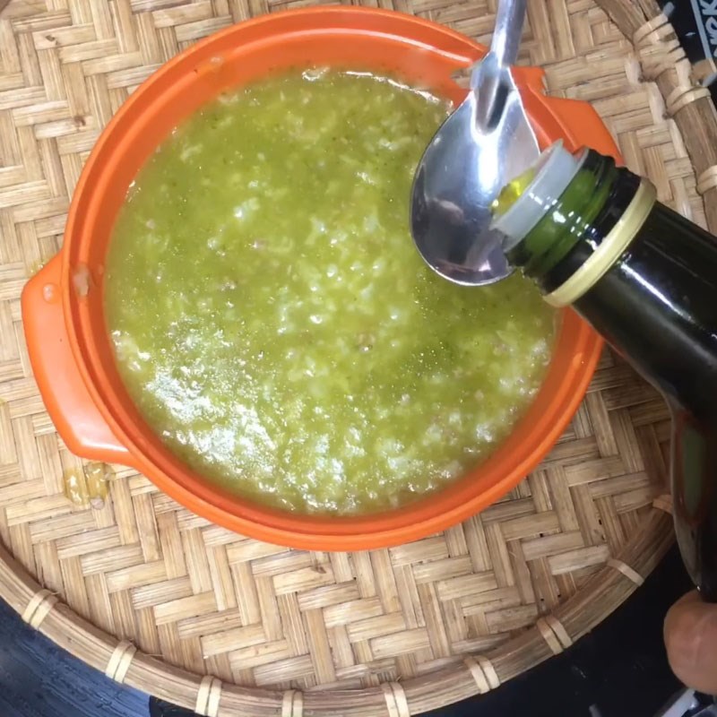 Bước 3 Nấu cháo Cháo thị bò rau mồng tơi cà rốt