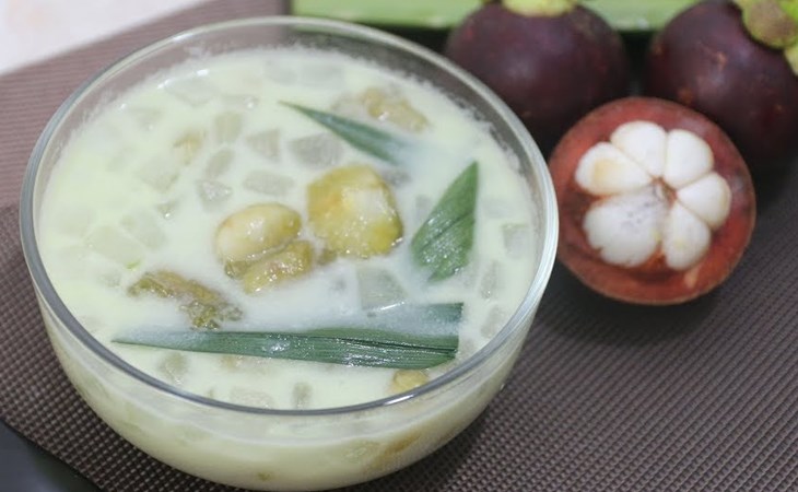 Bước 2 Nấu chè Chè măng cụt