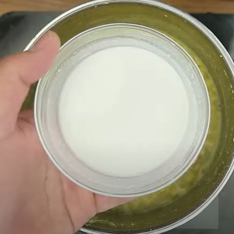 Bước 3 Nấu chè Chè ngô (bắp) cốm