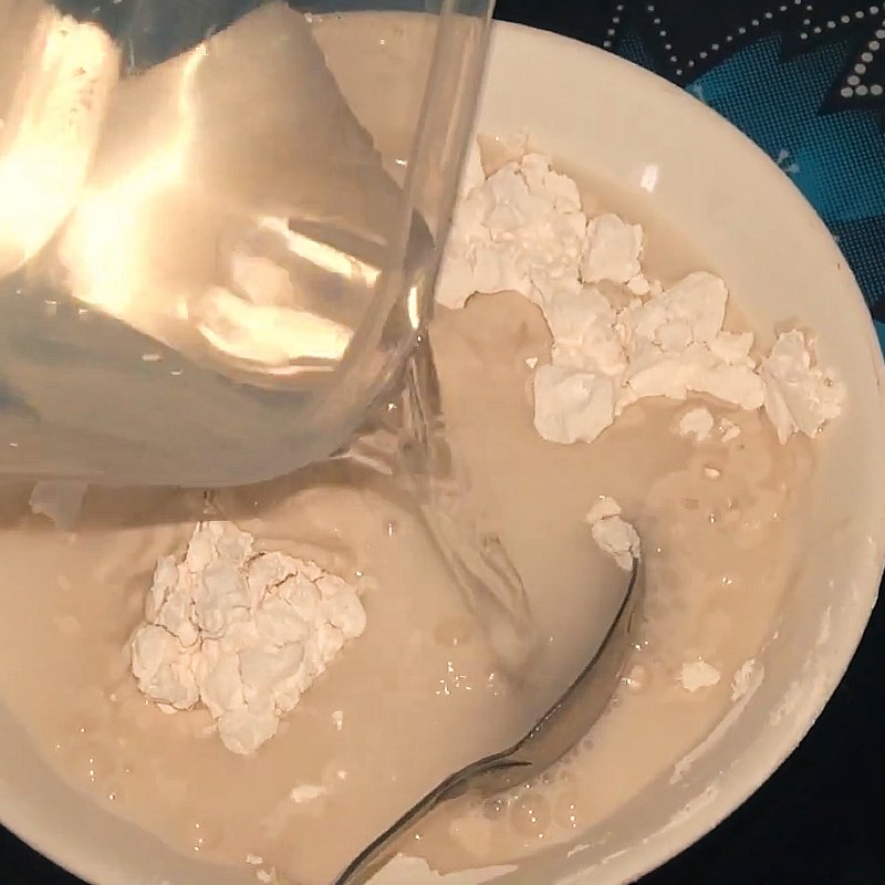 Bước 3 Nấu chè bưởi cốm đậu xanh Chè bưởi cốm đậu xanh