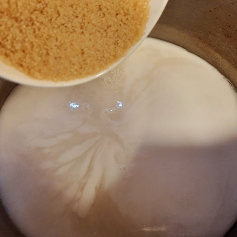 Bước 3 Nấu chè chuối Chè chuối bột báng nước cốt dừa (công thức được chia sẻ từ người dùng)