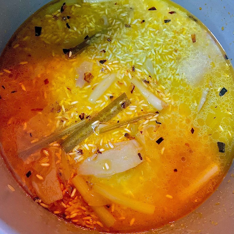 Bước 2 Nấu cơm Cơm gà Hải Nam (công thức chia sẻ từ người dùng)
