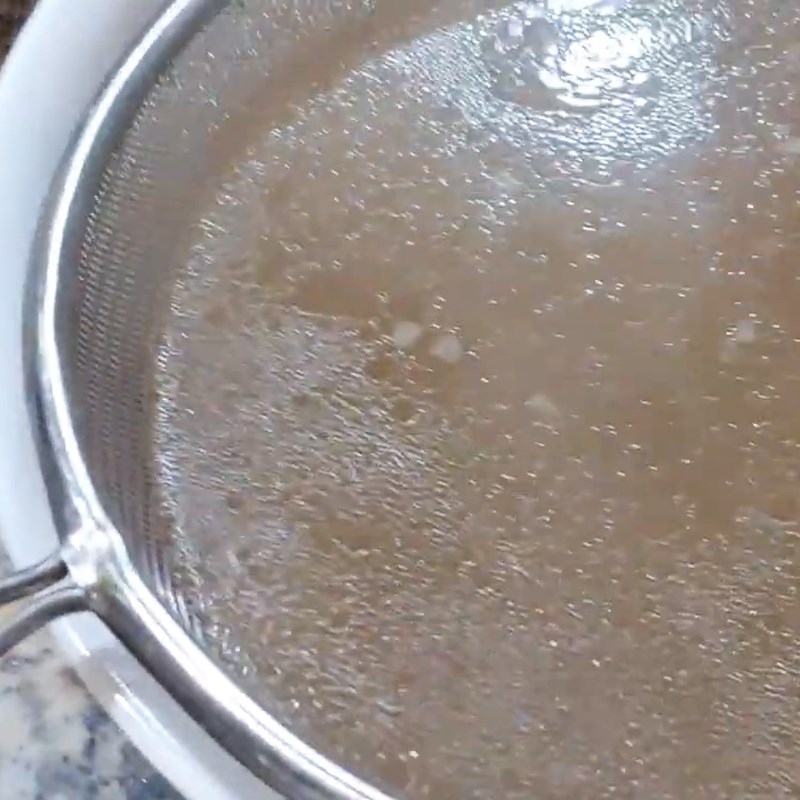 Bước 5 Nấu đuôi bò với nguyên liệu Đuôi bò hầm hạt sen