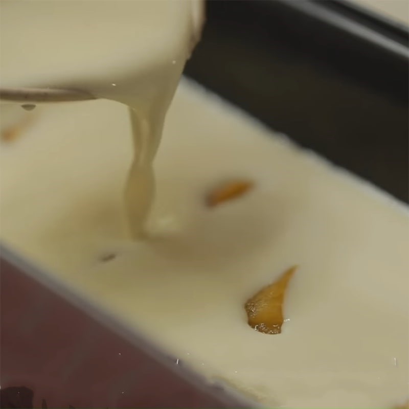Bước 4 Nấu hỗn hợp sữa Panna cotta thạch trà đào