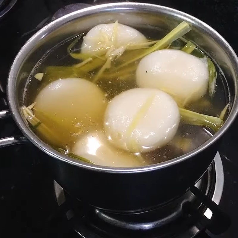 Bước 5 Nấu nước chè Bánh trôi chay đậu xanh
