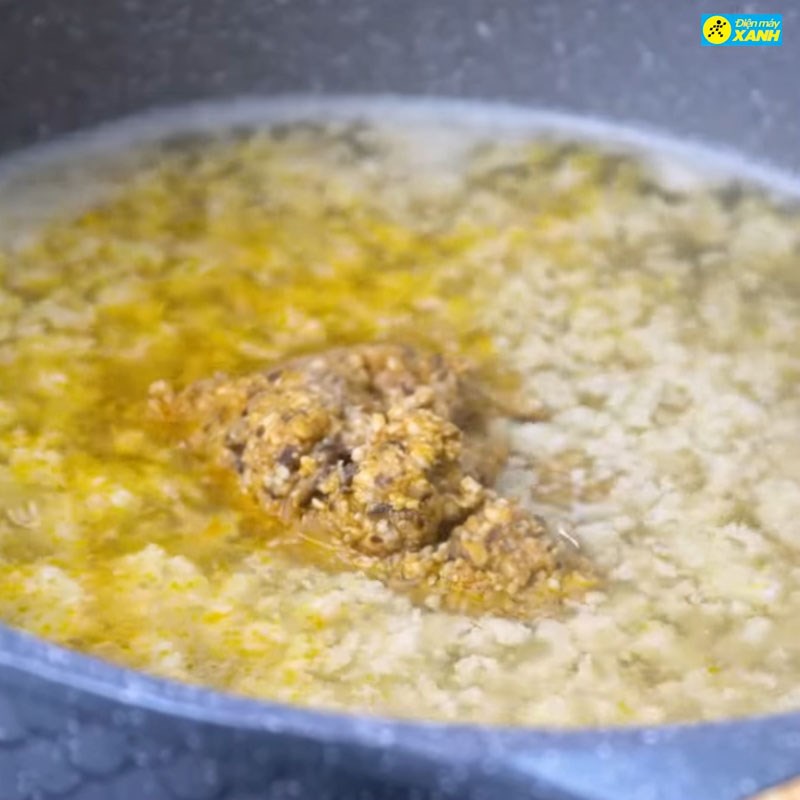 Bước 4 Nấu nước dùng Bún riêu chay