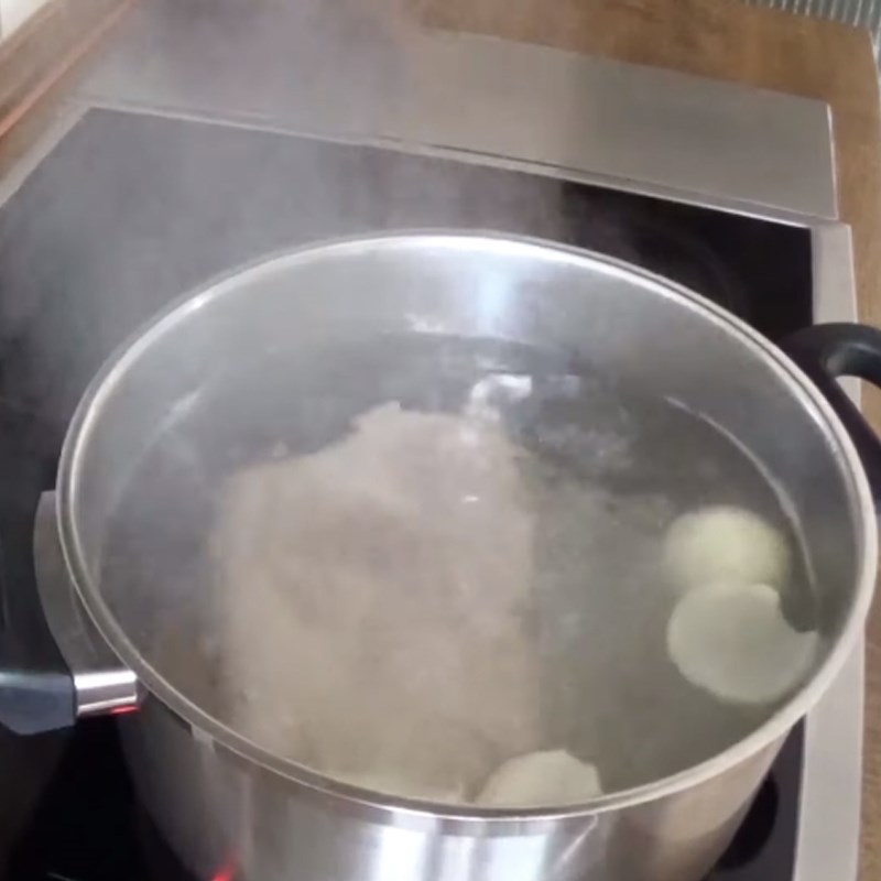 Bước 4 Nấu nước dùng phở Phở heo