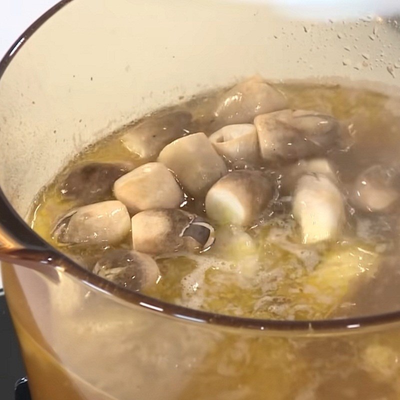 Bước 4 Nấu nước lèo Bánh canh vịt