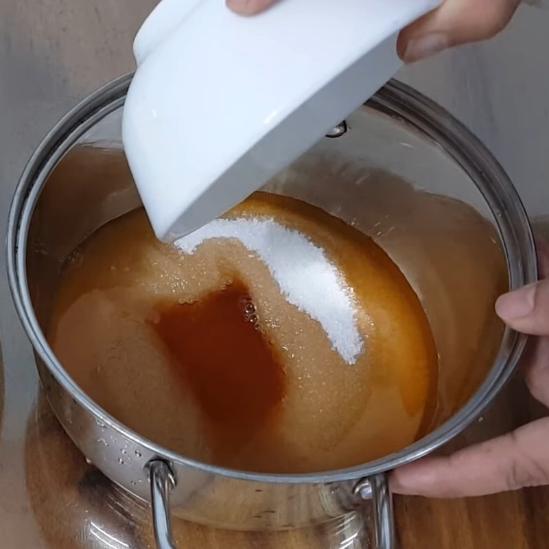 Bước 3 Làm mắm đường Củ kiệu ngâm mắm