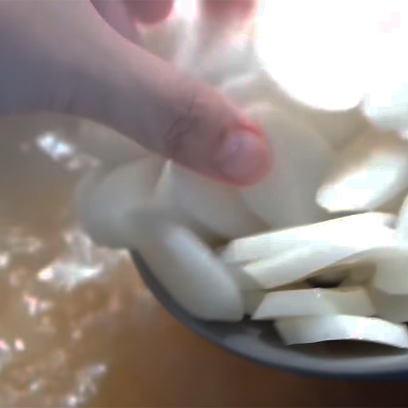 Bước 5 Nấu súp và hoàn thành Canh bánh gạo tteokbokki (tteokguk)