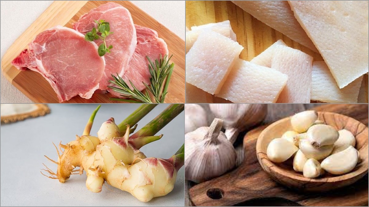 Nguyên liệu món ăn nem chua ngày tết