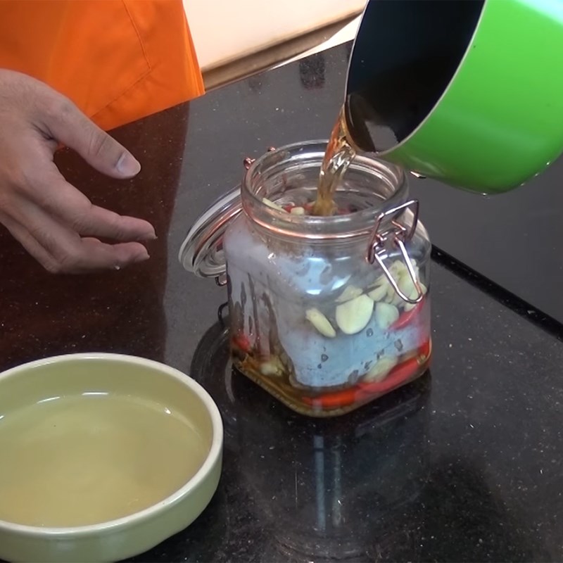 Bước 3 Ngâm bắp bò Bắp bò ngâm dấm (giấm)